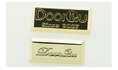 打造品牌形象利器 定制化高档金属标牌，厂家直销，品质与效率并重